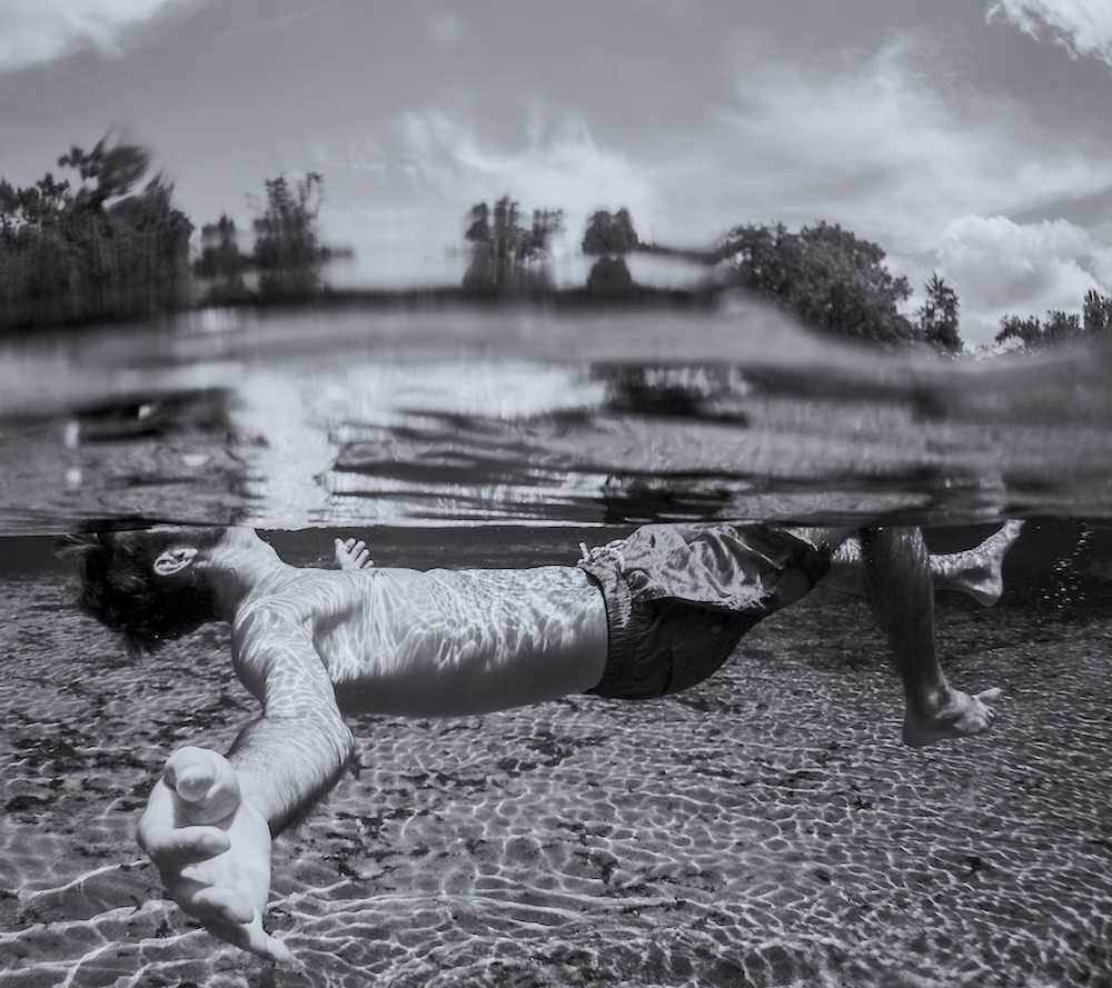 floating